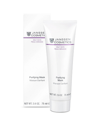 Janssen Cosmetics Oily Skin Purifying Mask - Себорегулирующая очищающая маска 75 мл - hairs-russia.ru